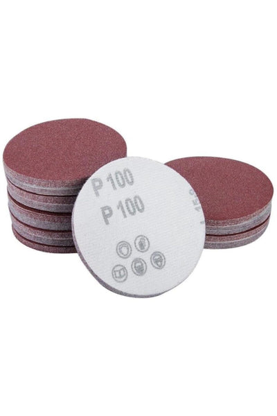 10 Adet 115 Mm Yedek Cırt Zımpara (100 Kum)