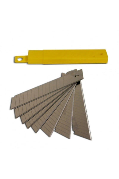 100 Adet Maket Bıçağı Falçata Ağzı Maket Bıçağı Yedeği