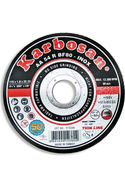 115mm Inox Kesme Taşı