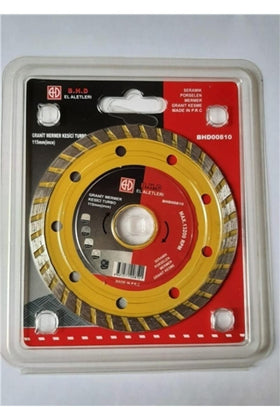 B.h.d Seramik Porselen Granit Mermer Kesici Turbo 115 mm