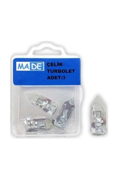 Çelik Turbolet Dübel (1 Kutu-3 Adet)