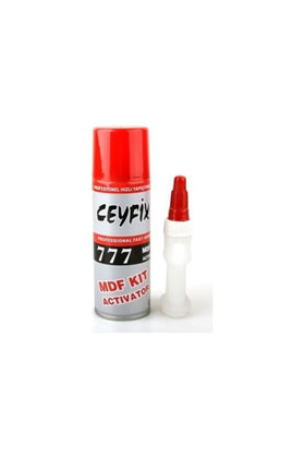 Ceyfix Mdf Hızlı Yapıştırıcı Seti 200 Ml+50 Gr
