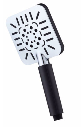 Duş Başlığı Beyaz-krom 3 Fonksiyonlu