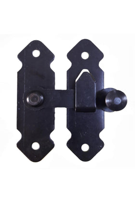 Fransız Kilidi Bahçe Kapısı Mandalı Siyah 1 Adet