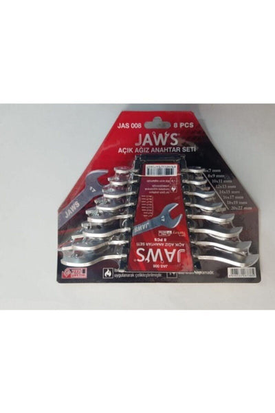 Jaws 8 Parça Açık Ağız Anahtar Takımı