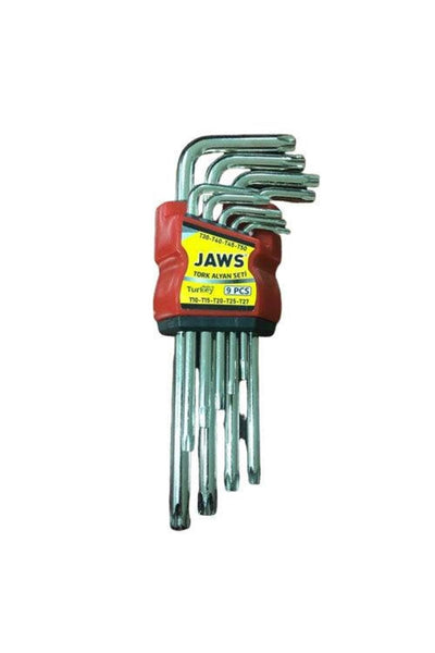 Jaws 9 Parça Uzun Torx Alyan Seti 150 mm