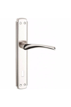 Kapı Kolu Nikel Saten Oda 1 Takım + Vidaları