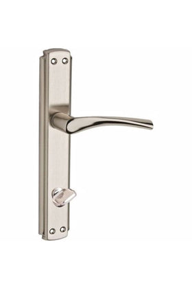 Kapı Kolu Nikel Saten Wc 1 Takım + Vidaları