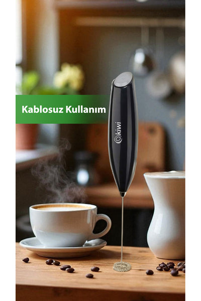 Kcw-1112 Yüksek Devirli Pratik Süt Kahve Köpürtücü