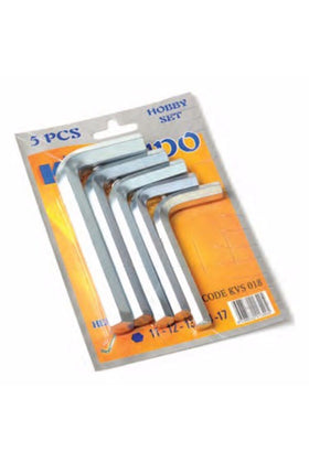 Kendo Büyük Alyan Seti 5 Parça ( 11-12-13-14-17 )