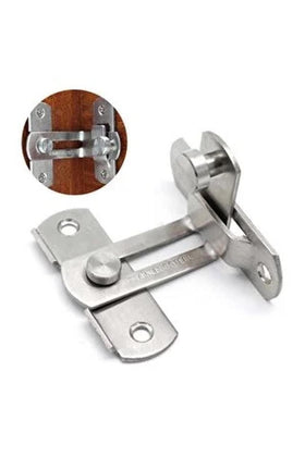 KÖSEOĞLU Fransız Kilidi Bahçe Kapısı Mandalı BOYASIZ 90 DERECE  2 ADET