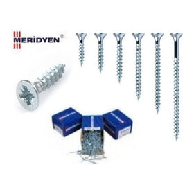 Meridyen Sunta Vidası 5 x 80 1 Kutu - 200 Adet