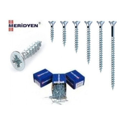 Meridyen Sunta Vidası 5 x 80 1 Kutu - 200 Adet