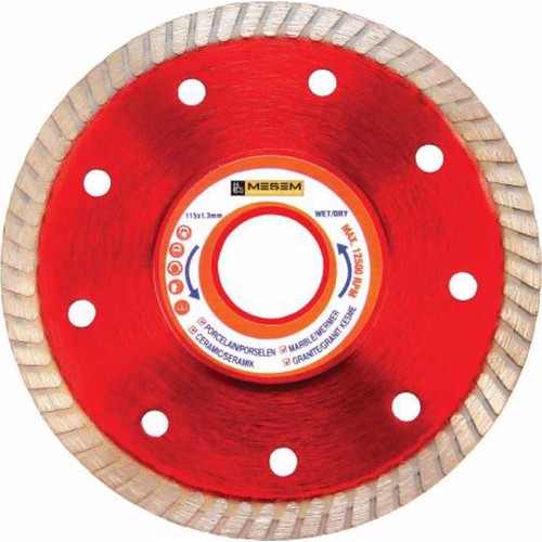 Meşem Seramik Fayans Turbo Kesici Ince Kesim 115X1.2X22 mm