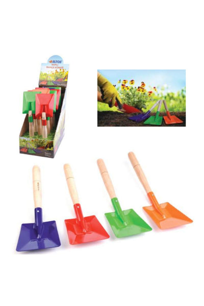 Mini Bahçe Küreği - Saplı 12x14cm