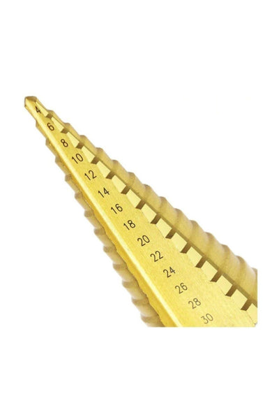 Paslanmaz Kademeli Matkap Ucu Sac Delme Uç 4- 32 Mm