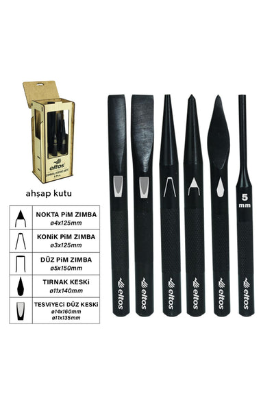 PİM ZIMBA SETİ 6 PARÇA (KESKİ)