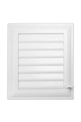 Plastik Menfez Banyo / Wc Havalandırma Menfezi Panjur 65x65 Cm