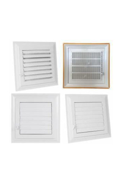 Plastik Menfez Banyo / Wc Havalandırma Menfezi Panjur 65x65 Cm