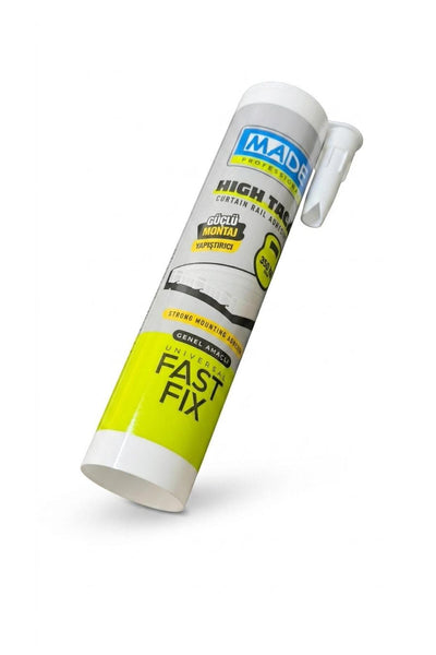 Professional Fast Fix Korniş Yapıştırıcı - 350 KG Taşıma Kapasiteli High Tack Güçlü Montaj Yapıştırı