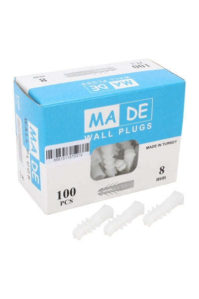 Standart Kutulu Dübel 8 Mm 100 Adet - 1 Kutu