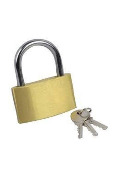 Trı-moon Sarı Asma Kilit 63 Mm