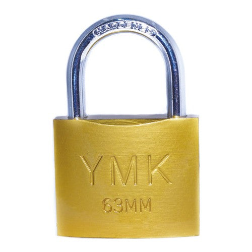 Yuma Ymk Eko Sarı Boyalı Kısa Kancalı Asma Kilit 25MM